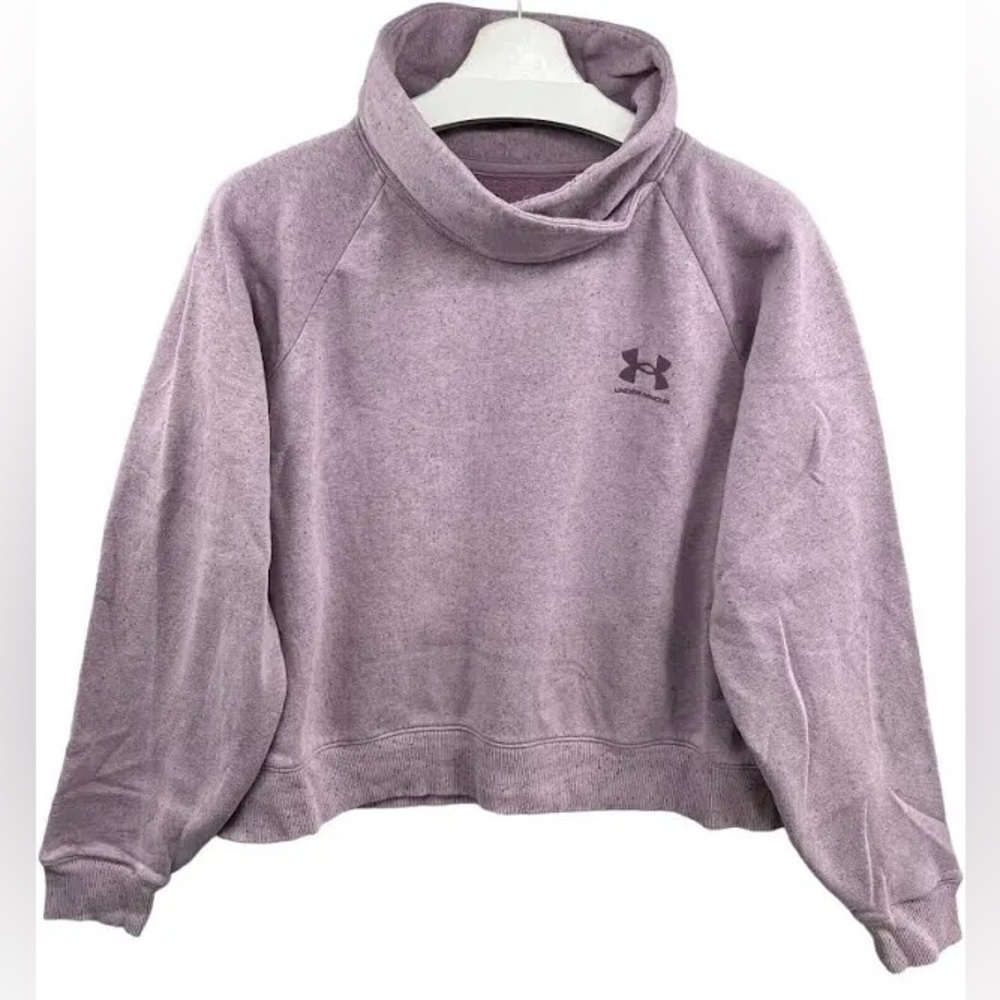 Under Armour cropped cowel neck pull over